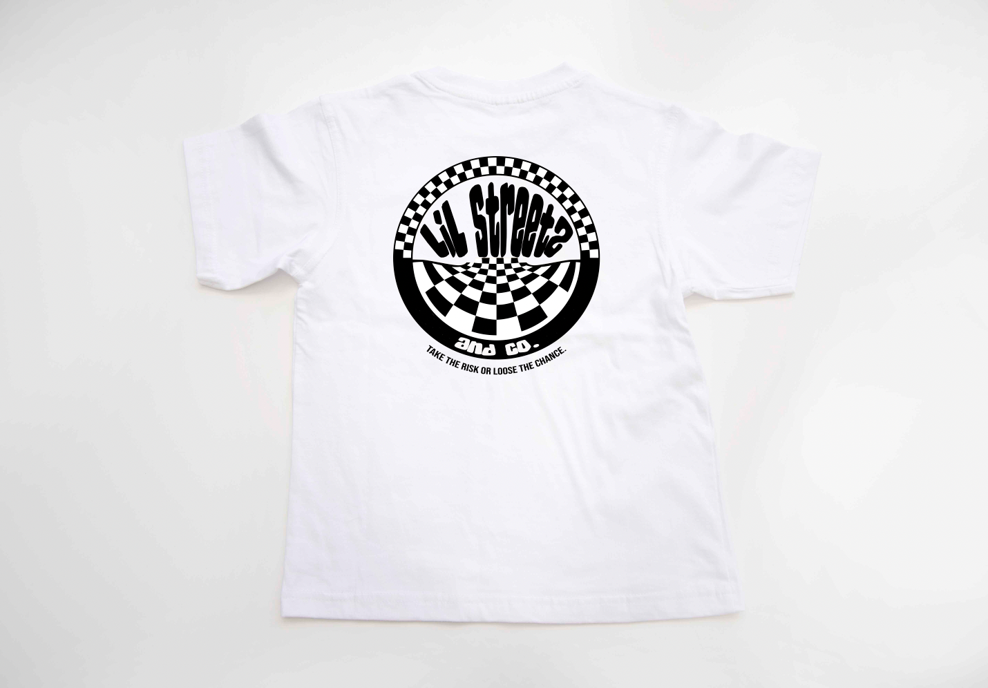 CHECKER BOARD | LIL KIDS TEE