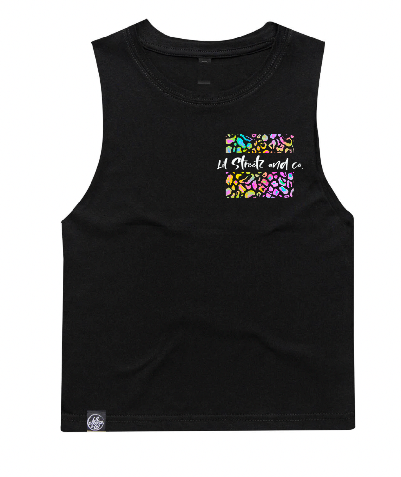 RAINBOW LEOPARD | LIL KIDS TANK