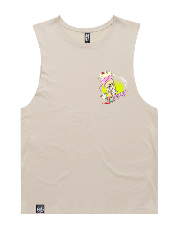 ICE CREAM FIGHT | MENS TANKS