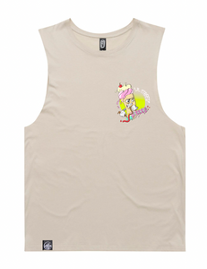 ICE CREAM FIGHT | MENS TANKS