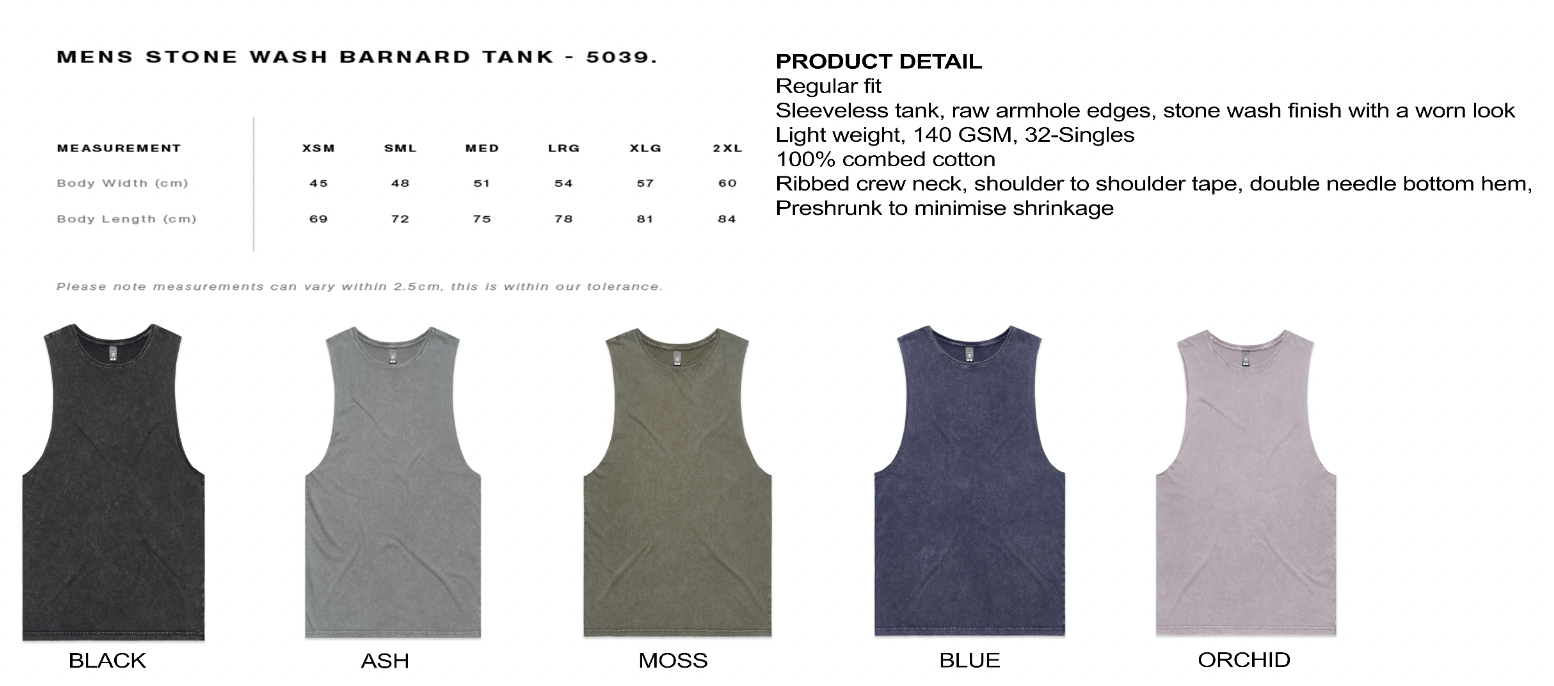 DIRT TRAX 79 TANK  | MENS DIRT TRAX COLLECTION