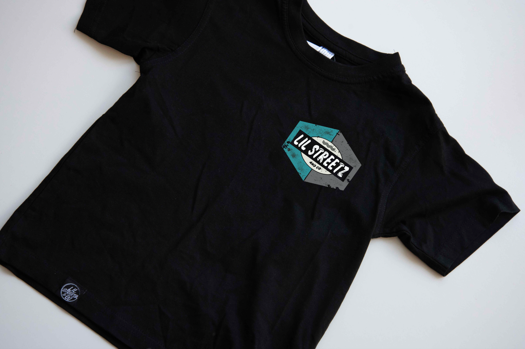 THE VAULT-TEAL | KIDS TEE