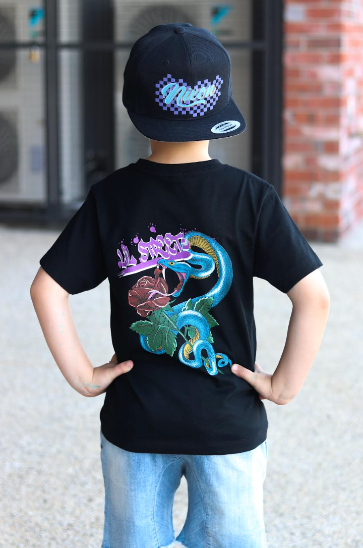 RIDGE-PURPLE | KIDS TEE
