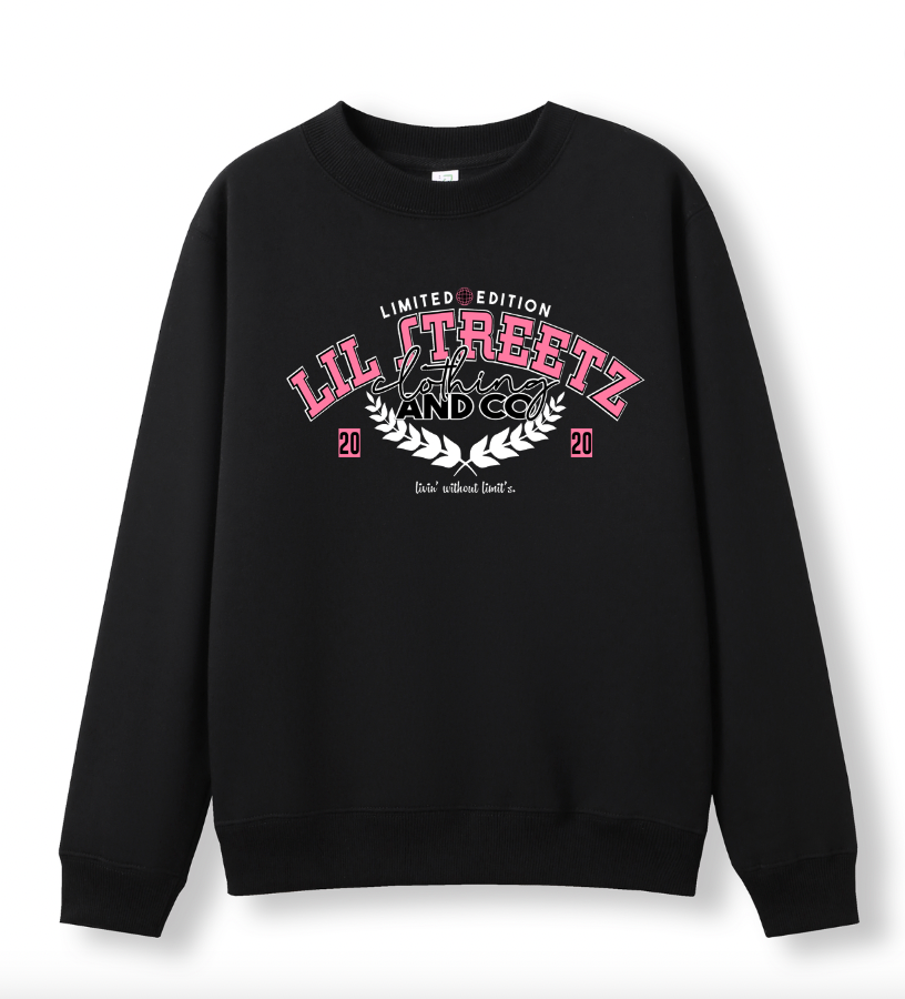 STREET LEAGUE PINK- CREW | HOODIE + CREW COLLECTION