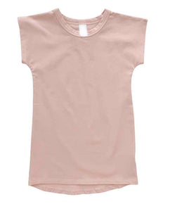 TSHIRT DRESS COLLECTION | MAUVE