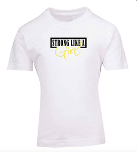 STRONG LIKE A GIRL | BIG KIDS TEE